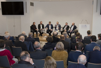 Podiumsdiskussion der Wirtschaft mit CSU-Generalsekretär. (Foto: Attenhauser) Wirtschaftsbeirat Foto